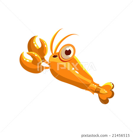 Mollusk with Pincers. Vector Illustration 21456515