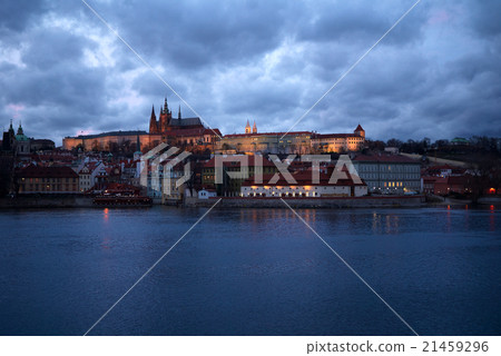Prague. View on St.Vit cathedral Prague. View on St.Vit cathedral 21459296