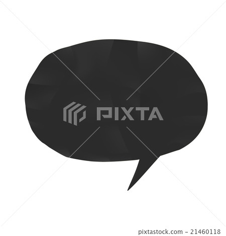 Bubble Shape Black, Vector 21460118