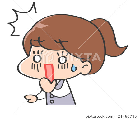 Clerk Woman Surprise Clerk Woman Surprise 21460789