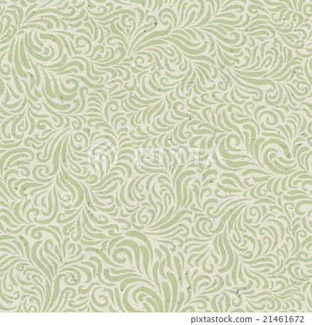Seamless floral pattern on recycled paper texture Seamless floral pattern on recycled paper texture 21461672