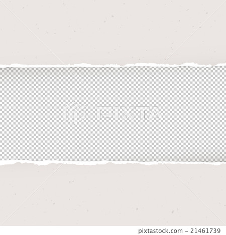 Torn paper on transparent background Torn paper on transparent background 21461739