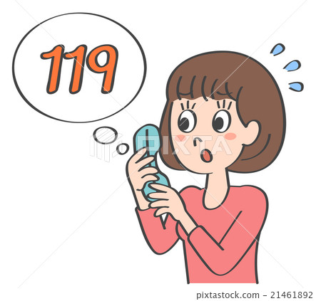 Female telephone 119 21461892