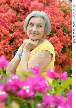 beautiful senior woman outdoor beautiful senior woman outdoor 21462180