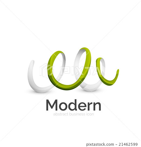 Vector ribbon logo 21462599