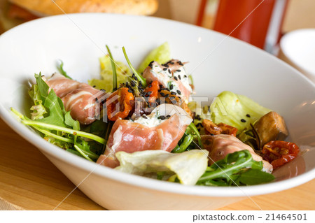 plate of tasty salad plate of tasty salad 21464501