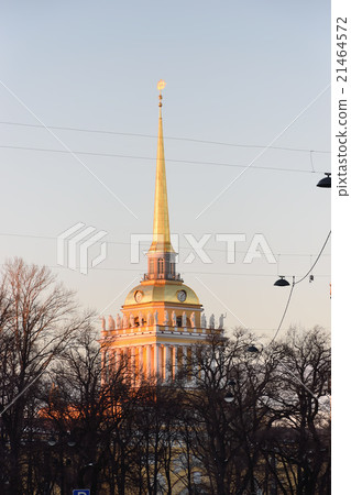 View of the Admiralty spire  21464572