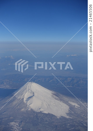 春天的富士山和Hoei的鳥瞰圖 21465506