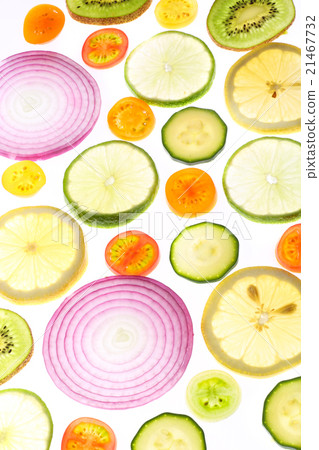 Vegetable and fruit background material 21467732