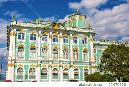 Details of the Winter Palace in Stain Petersburg 21470318