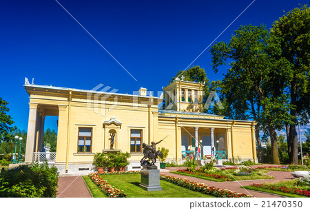 View of Tsaritsyn Pavilion in Peterhof - Russia View of Tsaritsyn Pavilion in Peterhof - Russia 21470350