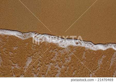Sand beach and wave 21470469