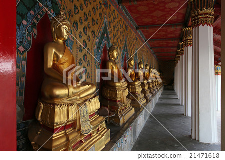 Thailand Bangkok Royal Palace Temple Remains Buddha statue Southeast Asia 21471618