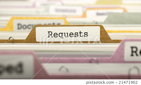 Folder in Catalog Marked as Requests. Folder in Catalog Marked as Requests. 21471902