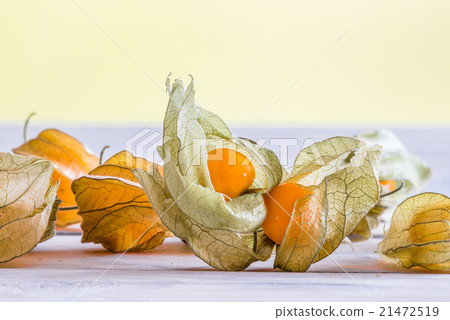 Inca berries on a kitchen table 21472519
