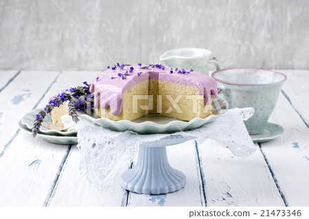 Lavender Cheesecake 21473346