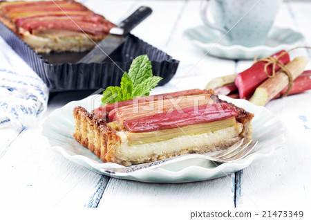 Rhubarb Tart 21473349