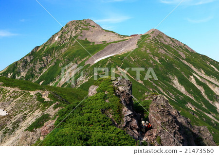 Climber through the North Alps / Kasagatake Volcano and Doorodori Climber through the North Alps / Kasagatake Volcano and Doorodori 21473560