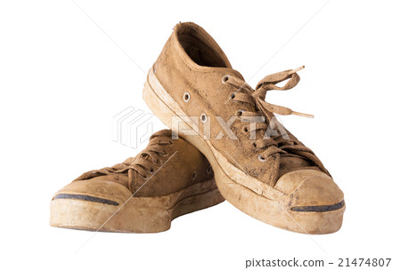 White shoes muddy 21474807