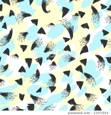 Hand drawn abstract grunge seamless pattern 21475854