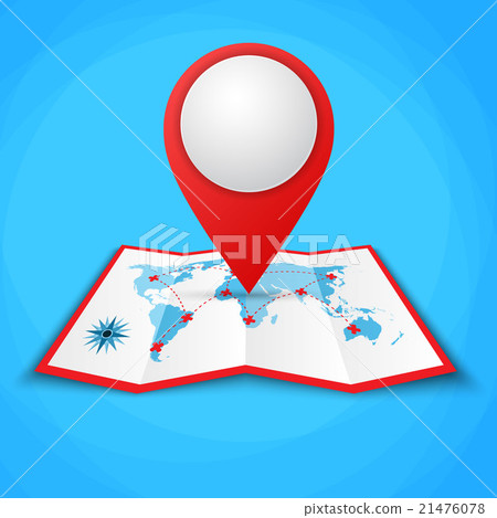location icons on the world map. location icons on the world map. 21476078