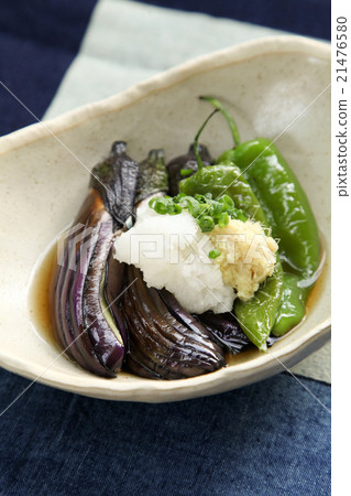 Deep fried eggplant 21476580