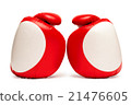Red and White Boxing Gloves 21476605