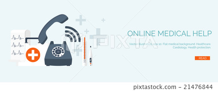 Vector illustration. Flat medical backgrounds set Vector illustration. Flat medical backgrounds set 21476844