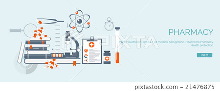 Vector illustration. Flat medical backgrounds set Vector illustration. Flat medical backgrounds set 21476875