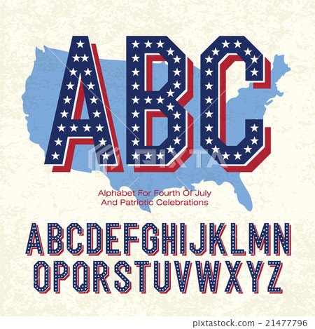 Alphabet For Fourth Of July 21477796