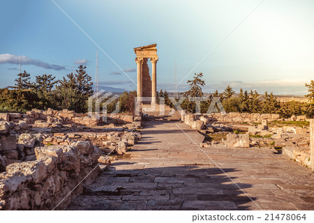 The temple of Apollo at Kourion. Limassol District 21478064
