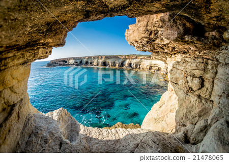 Sea Caves near Ayia Napa, Cyprus 21478065