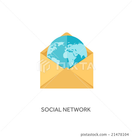 Vector illustration. Envelope icon. Letter, email 21478104
