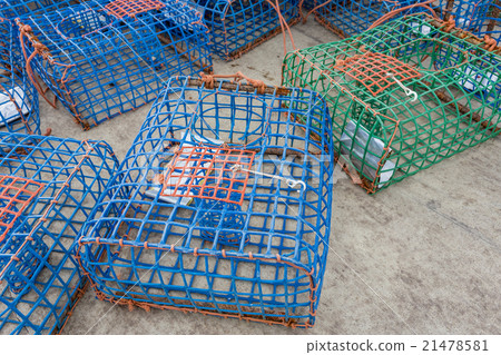 Plastic Octopus and crab traps.  21478581