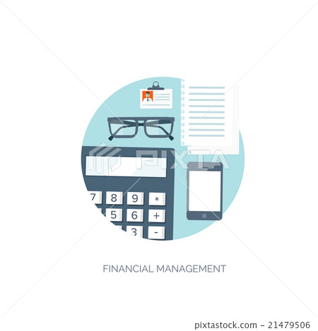 Vector illustration. Flat background. Workplace Vector illustration. Flat background. Workplace 21479506