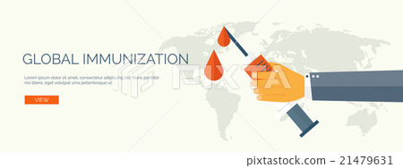 Vector illustration. Flat medical background Vector illustration. Flat medical background 21479631
