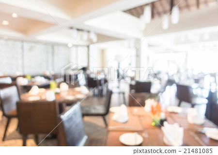 Abstract blur restaurant interior Abstract blur restaurant interior 21481085