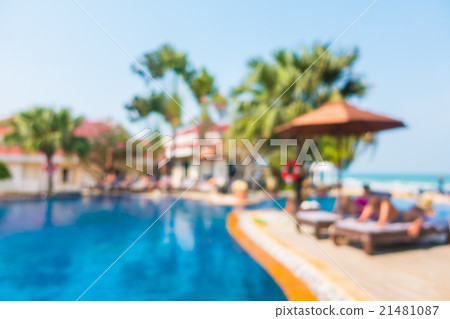 Abstract blur swimming pool Abstract blur swimming pool 21481087