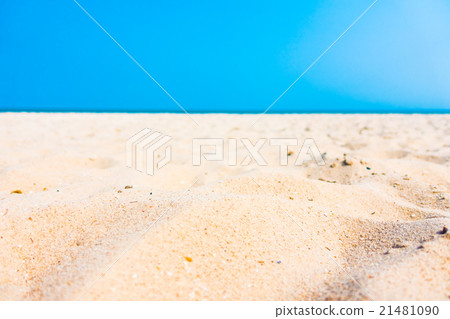 Sand on the beach Sand on the beach 21481090