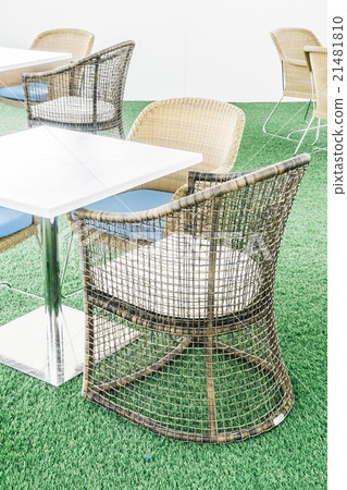 Empty chair and table in restaurant Empty chair and table in restaurant 21481810