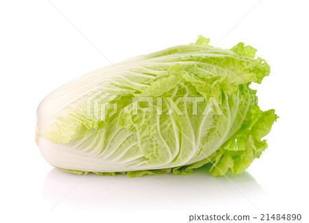 Lettuce heart on a white background 21484890