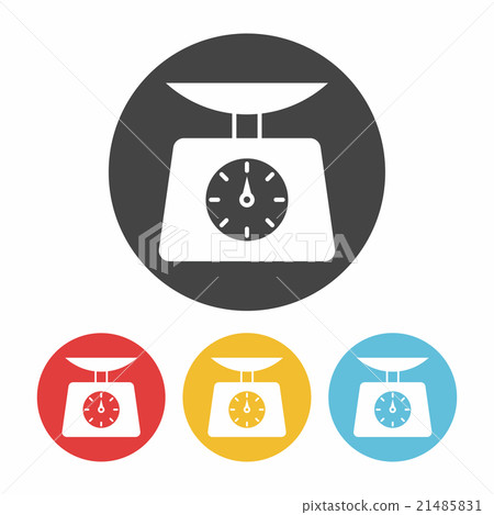 Weighing machine icon 21485831