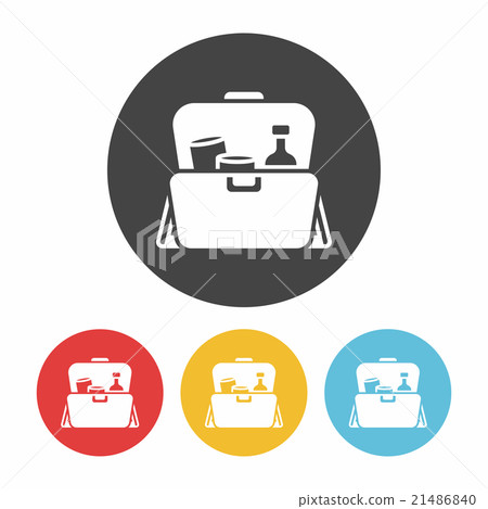 First aid kit icon First aid kit icon 21486840