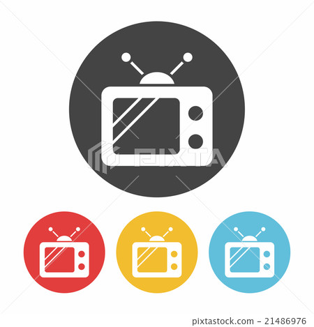 TV video icon 21486976