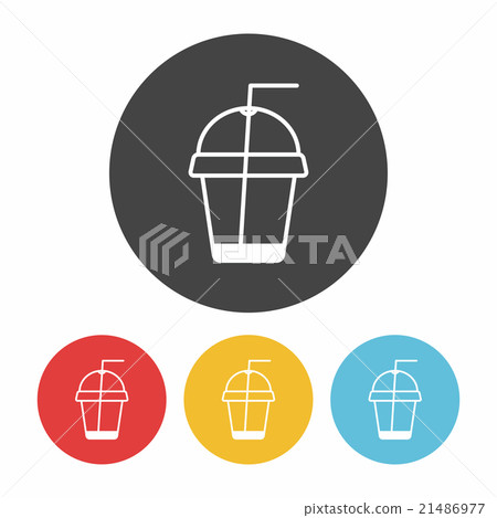 ice coffee icon ice coffee icon 21486977