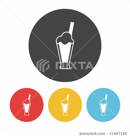 ice coffee icon 21487288