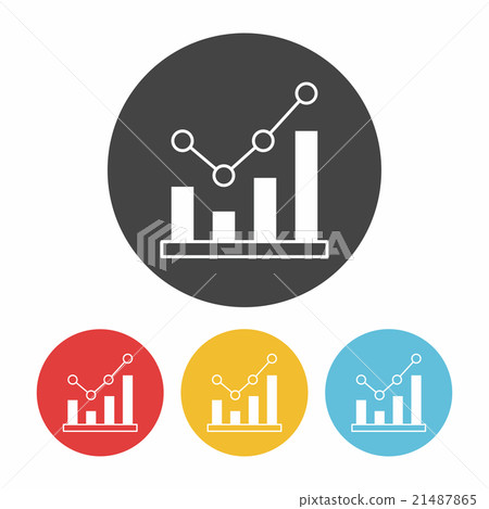 financial stock icon 21487865