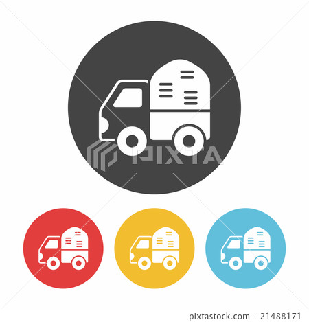 cargo truck icon cargo truck icon 21488171