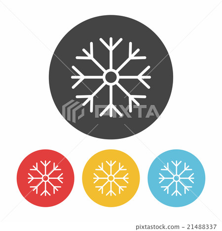 Snowflake icon Snowflake icon 21488337