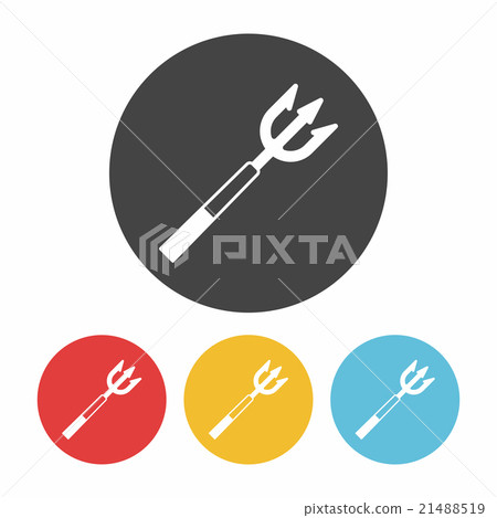 Fish spear icon Fish spear icon 21488519